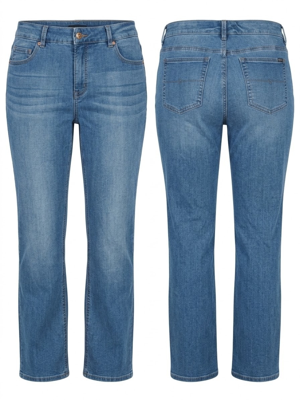 Seven7 Melissa MCcarty Women's Blue Slimming Bootcut Jeans Size 22W